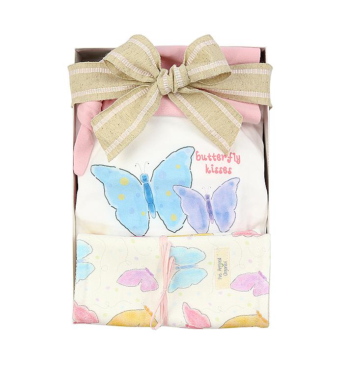 Organics Gift Box in Pink Butterfly